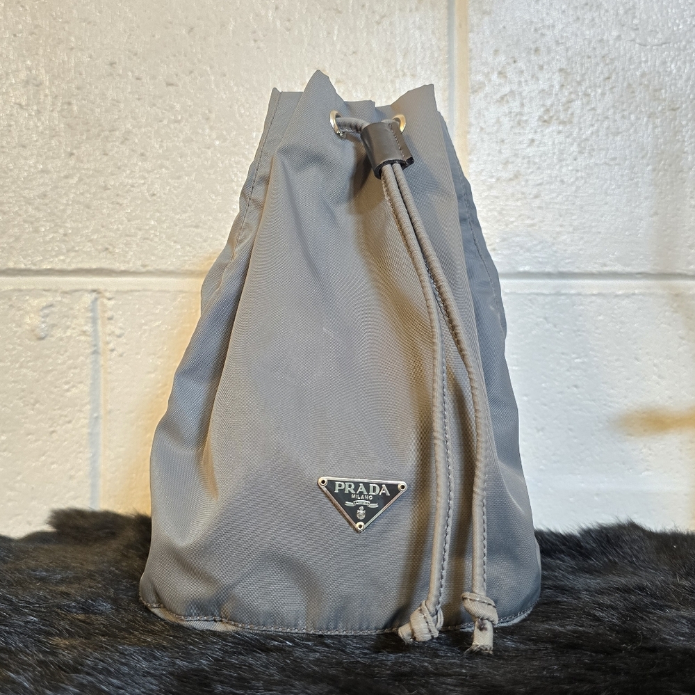 Prada nylon pouch